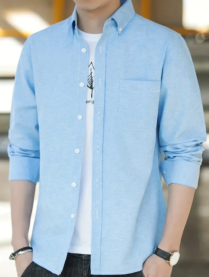 Men's Stylish & Fashionable Trendy Good Looking Long Sleeve Casual Shirt