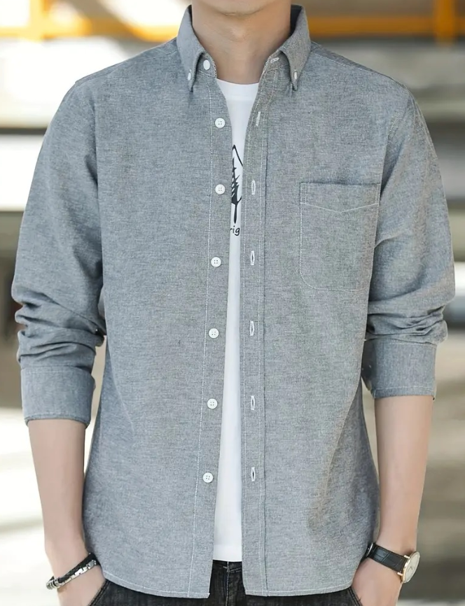 Men's Stylish & Fashionable Trendy Good Looking Long Sleeve Casual Shirt